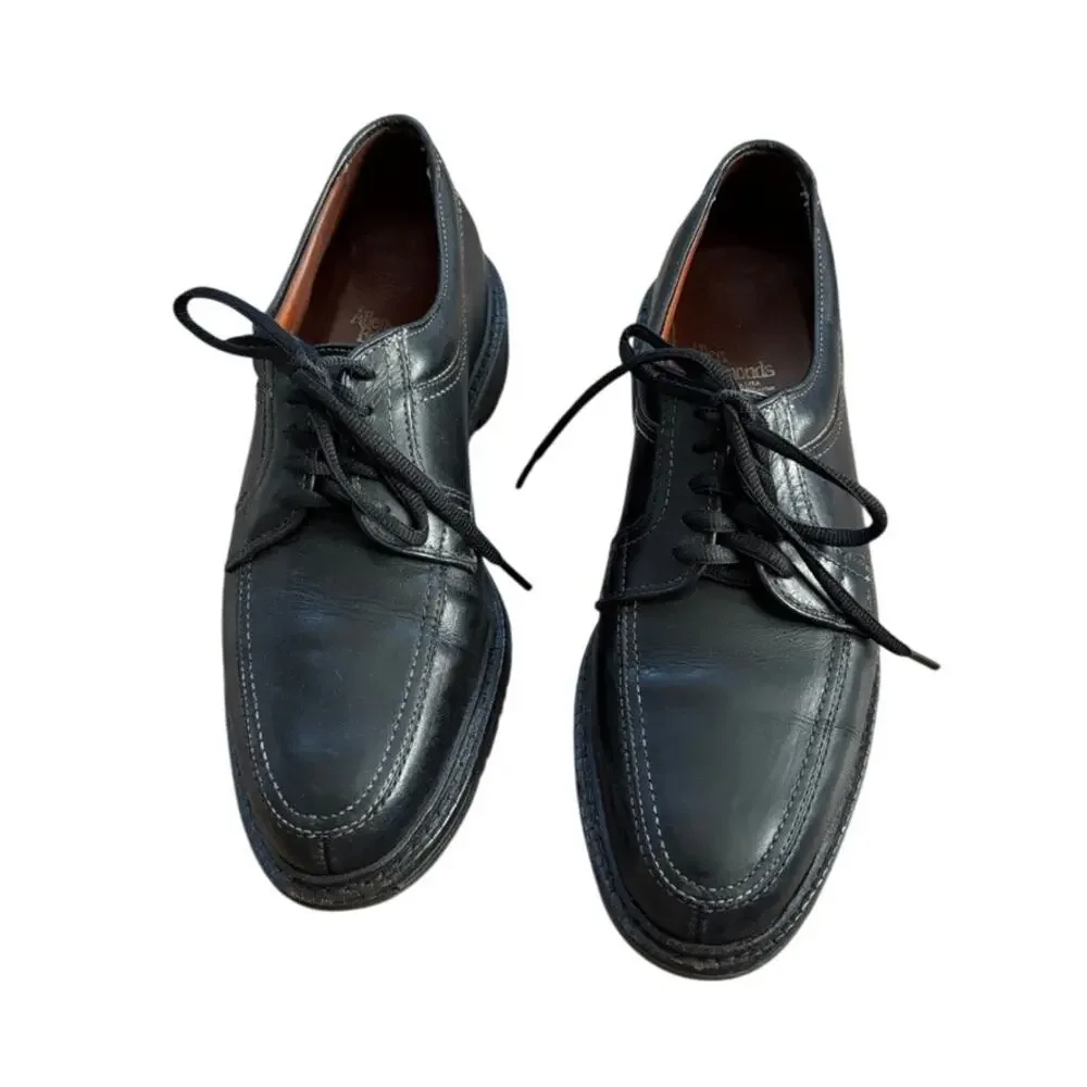 Allen Edmonds Wilbert Black Leather Loafers Size 10